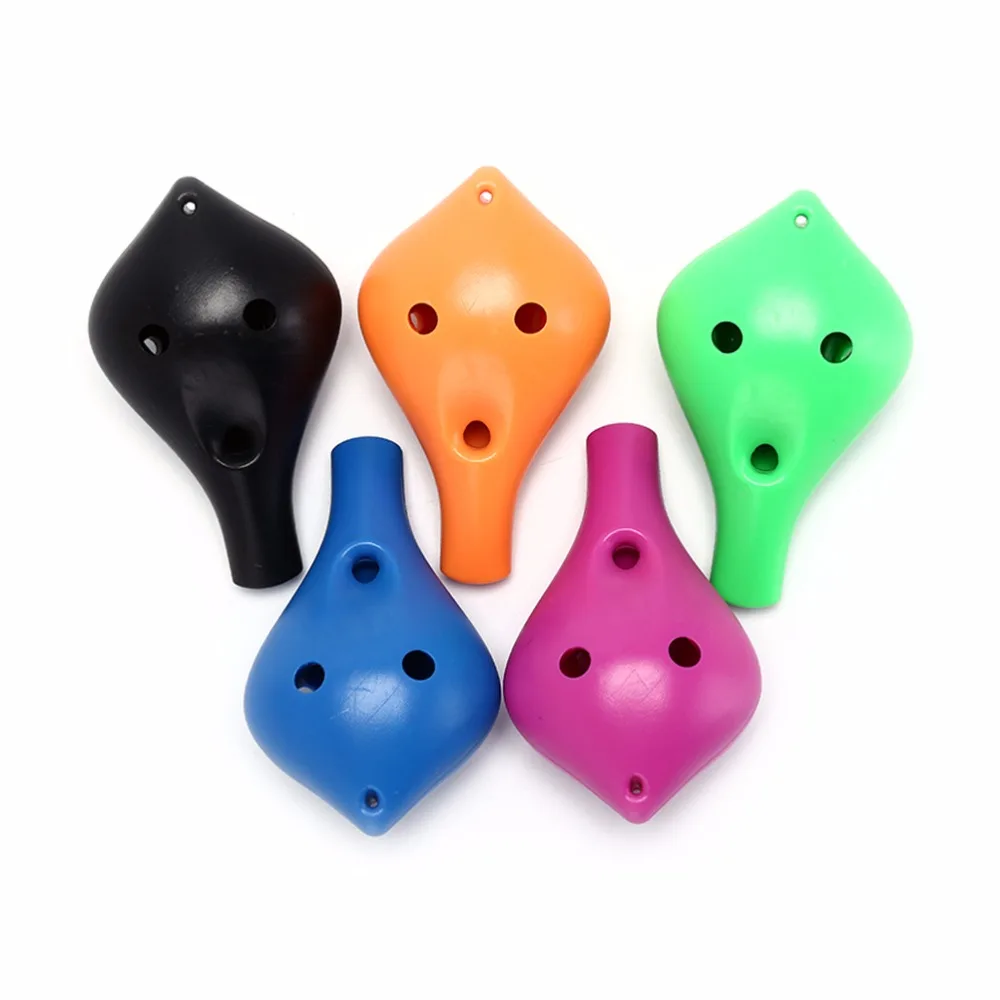 6 отверстий керамический инструмент Ocarina Alto C легенда о флейта синие деревянные