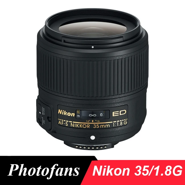 Объектив Nikon 35 мм f/1 8G ED FX для камеры nikon D610 D750 D780 D800 D810 D850 D5 D6 Dslr | Электроника