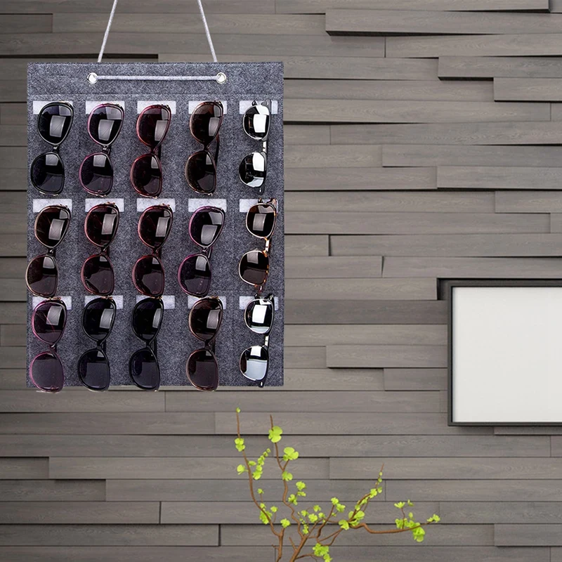 Очки Органайзер чехол для солнцезащитных очков хранение висячая сумка