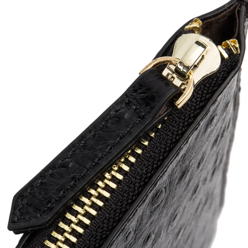 Страуса узор из натуральной коровьей кожи Сумка конверт мужская сумка женские