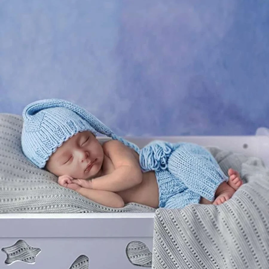 

Реквизит для фотосъемки новорожденных мальчиков и девочек костюм вязаный крючком мохеровая шапочка штаны Одежда для фотосъемки
