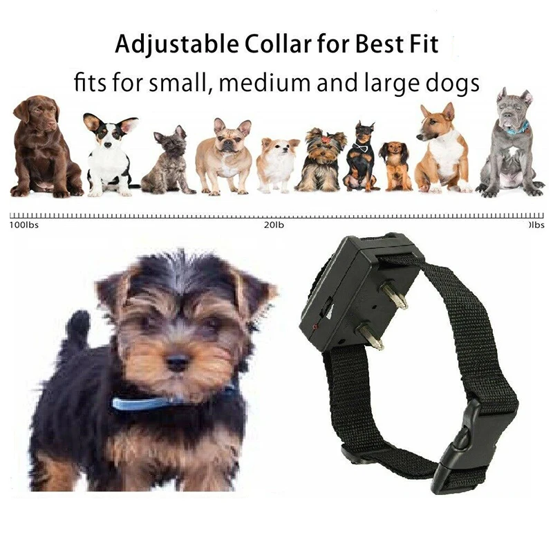 

Automatic Dog Bark Stop Anti Barking Control Collar device Small Medium Large Dog