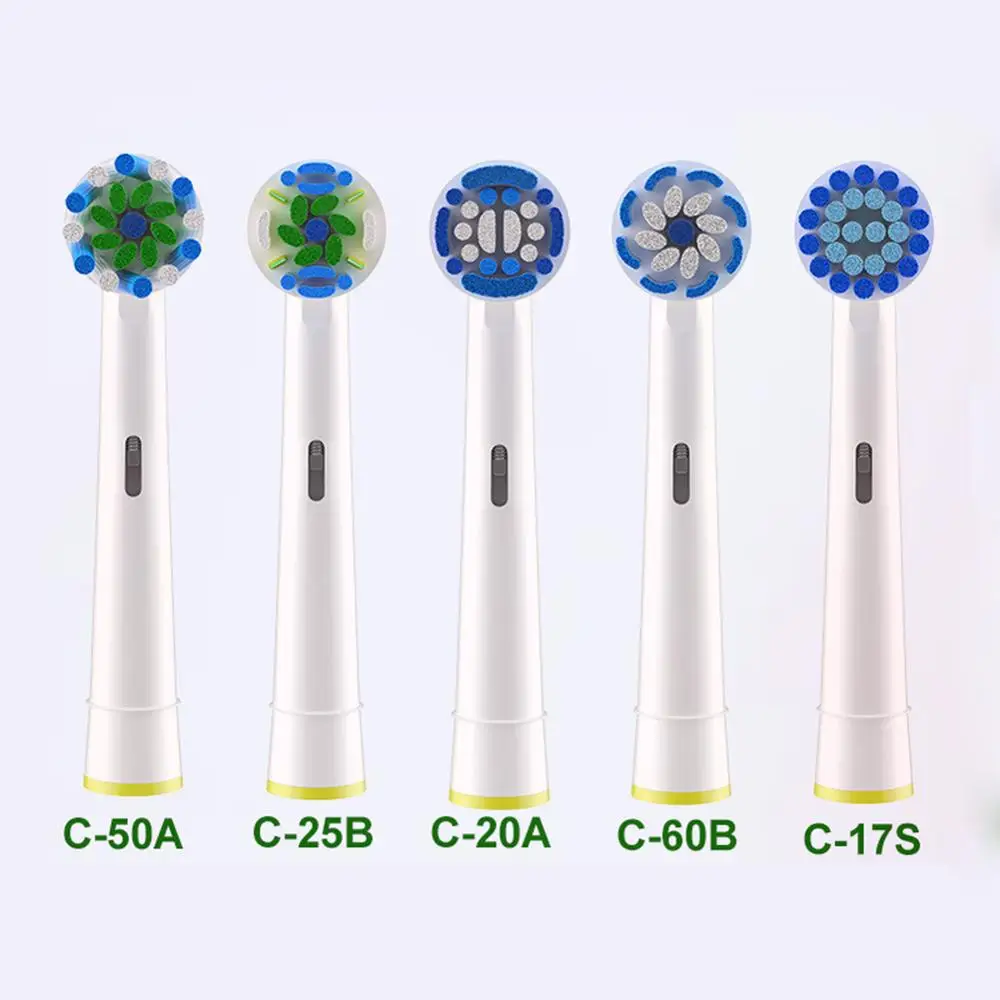 

4PCS Sensitive Gum Care Toothbrush Heads for Oral B Braun Toothbrush Head Advance Power/Pro Health/Triumph/3D Excel Brush Head