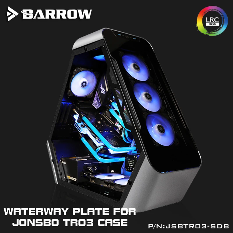 Barrow JSBTR03 SDB доски для водных путей JONSBO TR03 чехол Aurora Intel CPU Water Block & Single GPU Building|Кулеры