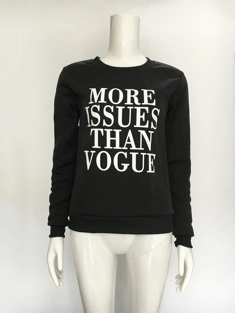Letter More Issues Than Vogue Hoodies Sweatshirts 2022 Women Casual Kawaii Harajuku New Sweat Punk For Clothing Tops Korean