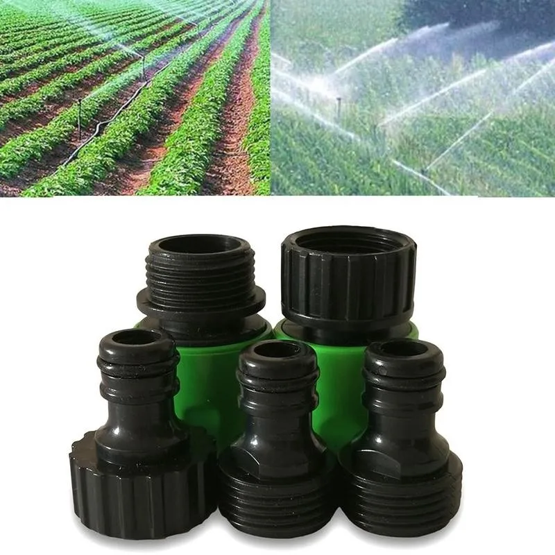 

5pcs/set Garden Hose Quick Connect Head Plastic Water Pipe Water Gun Connector Accessories Fit 3/4 Inch Hoses And Taps Wholesale