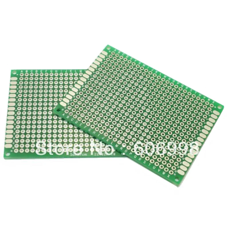 

5pcs/lot 5x7cm DIY PCB Universal Printed Circuit Board Double Side Copper Prototype Experimental Plate Protoboard