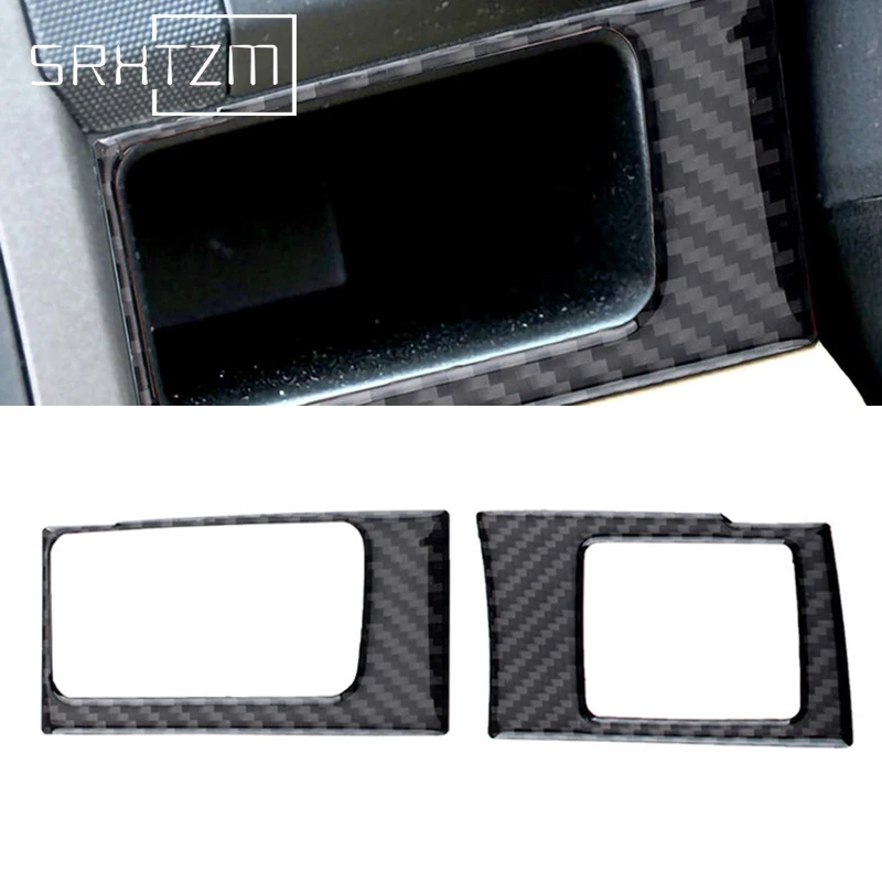 Для Honda Crv 2007 2008 2009 2010 2011 Коробка для хранения приборной панели из углеродного