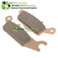 front left brake pads for yamaha yfm 700 fgpw grizzly 2007 copper substrate