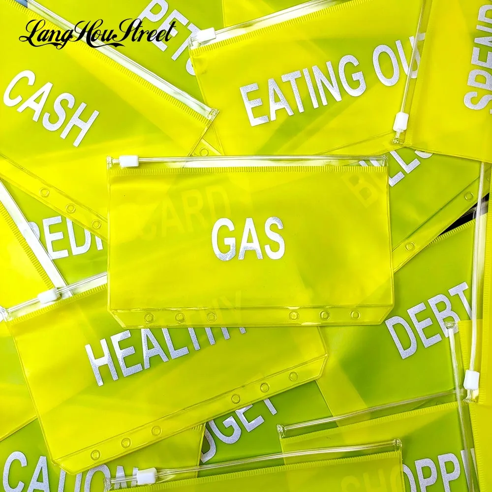 

1 шт., органайзер-кошелек из ПВХ на молнии с 6 отверстиями