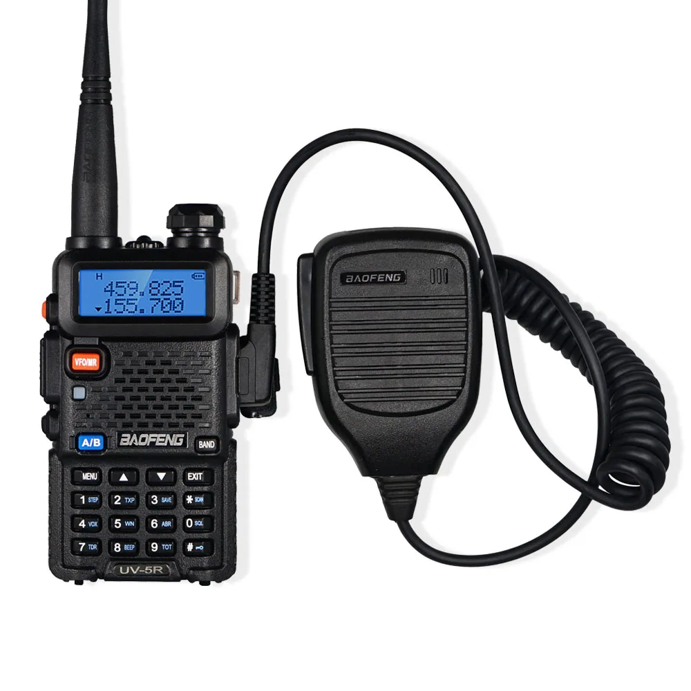 Оригинальный телефон Baofeng ручной микрофон два способа для рации с идентификацией