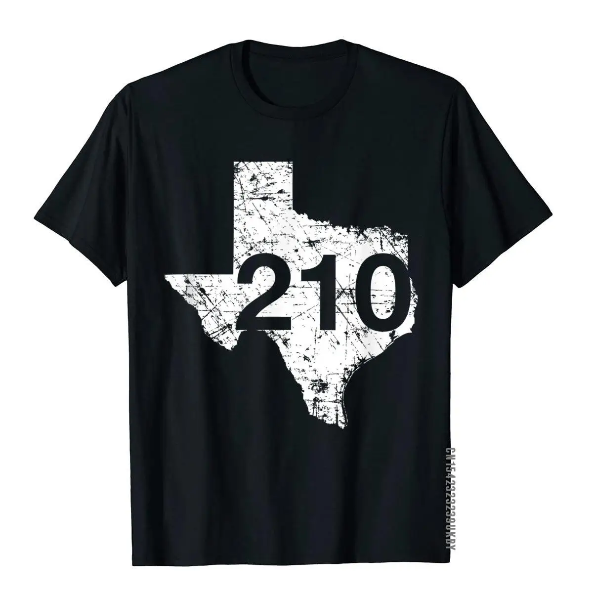 

San Antonio Area Code 210 Shirt Texas Souvenir Gift New Design Men Top T-Shirts Cosie Tops & Tees Cotton Chinese Style
