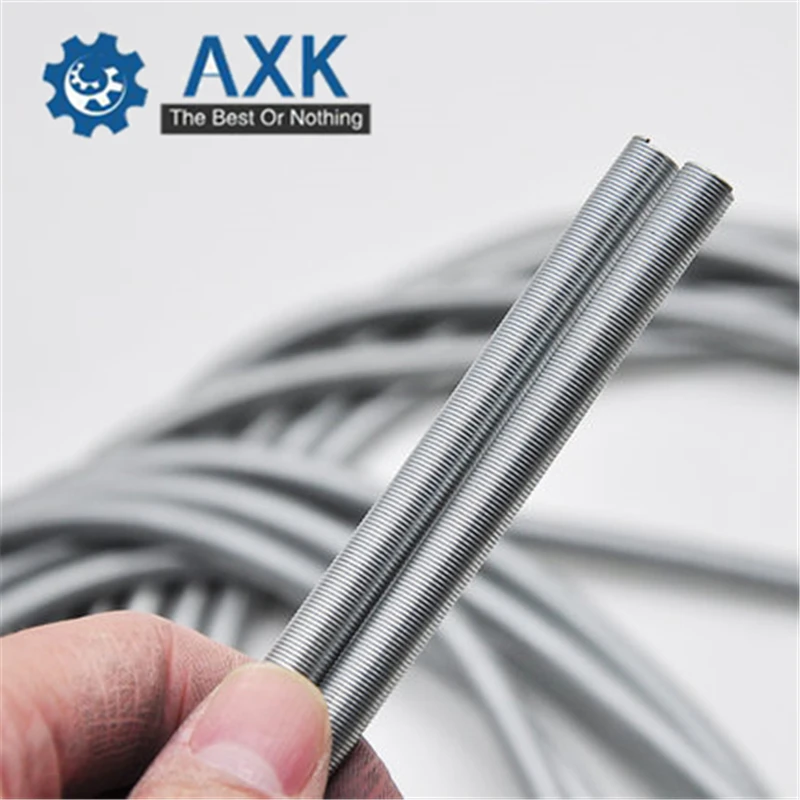 

2PCS 0.6*4/5/6/8/10*1000mm Stainless Steel Tension Spring Extension Spring Wire Diameter0.6 Out Diameter4 5 6 8 10 Length 1000mm