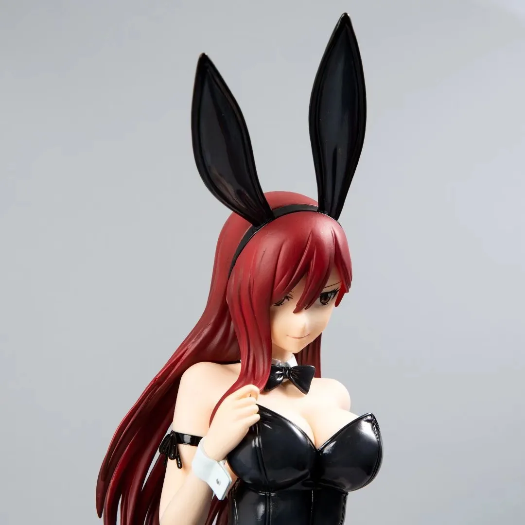 

Freeing Fairy Tail Erza Scarlet Bunny Girl PVC Action Figure Anime Sexy Girl Figure Model Toys Japanese Adult Action Figure Toys
