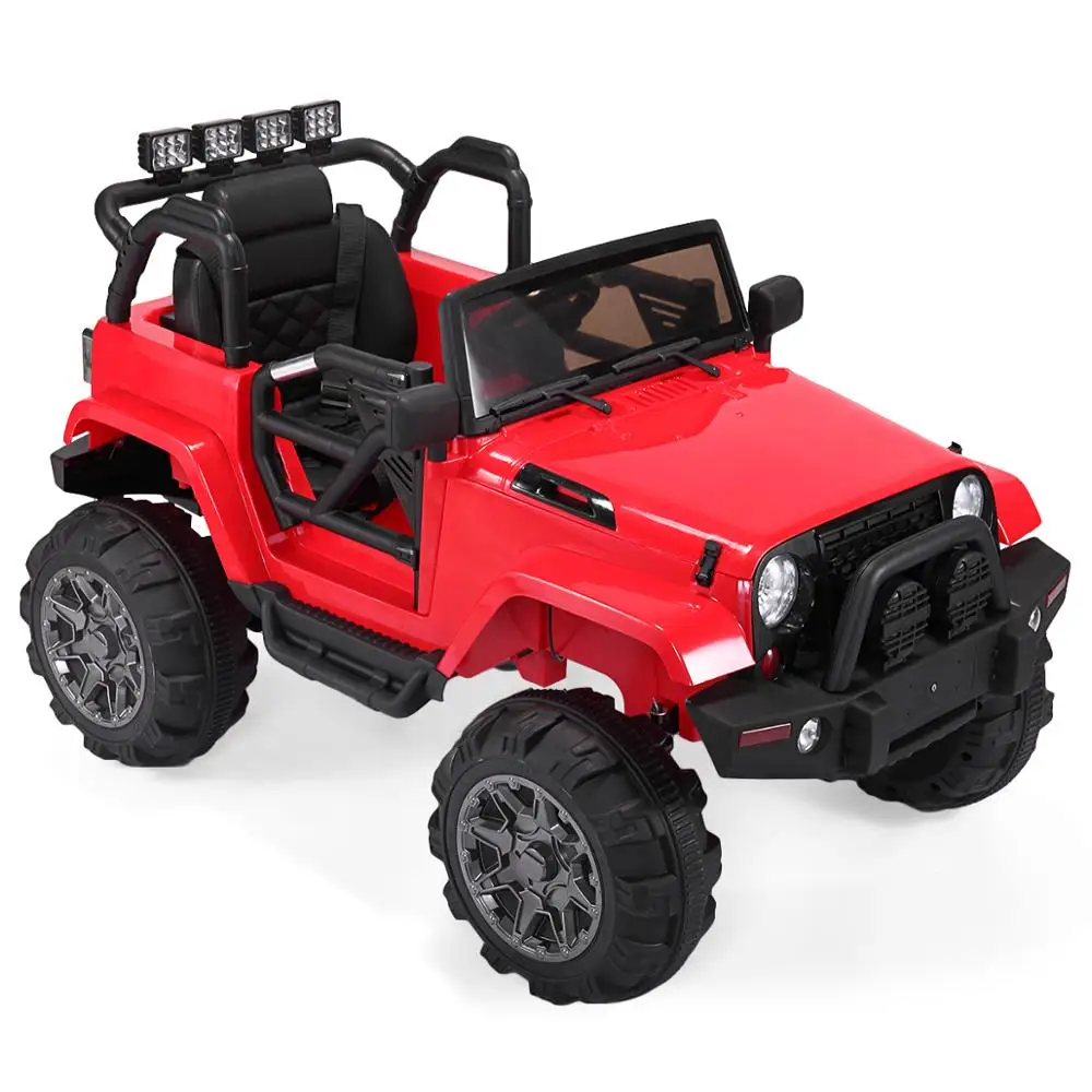12 В Jeep Kids Ride On Truck электрический автомобиль на батарейках с Bluetooth пультом