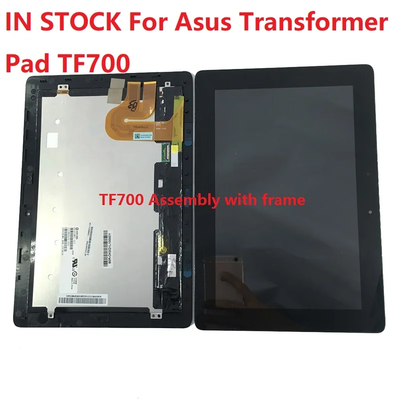 Для Asus Transformer Pad Infinity TF700T TF700 V0.1 V0.2 5184N REV:3 ЖК-дисплей сенсорный экран дигитайзер Датчик в сборе рамка