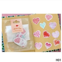 70pcsset kids student diary decor journal label stickers kawaii diy scrapbook stickers cute heart and animals paper stickers