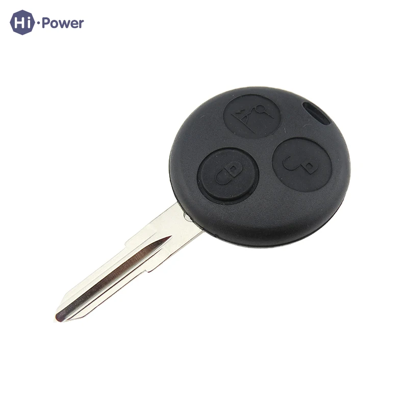 

Высокомощный пульт дистанционного управления, 3 кнопки, Автомобильный ключ для Smart Fortwo/K/Roadster/City Coupe/Cabrio/Forfour/Crossblade, сменный ключ Cay