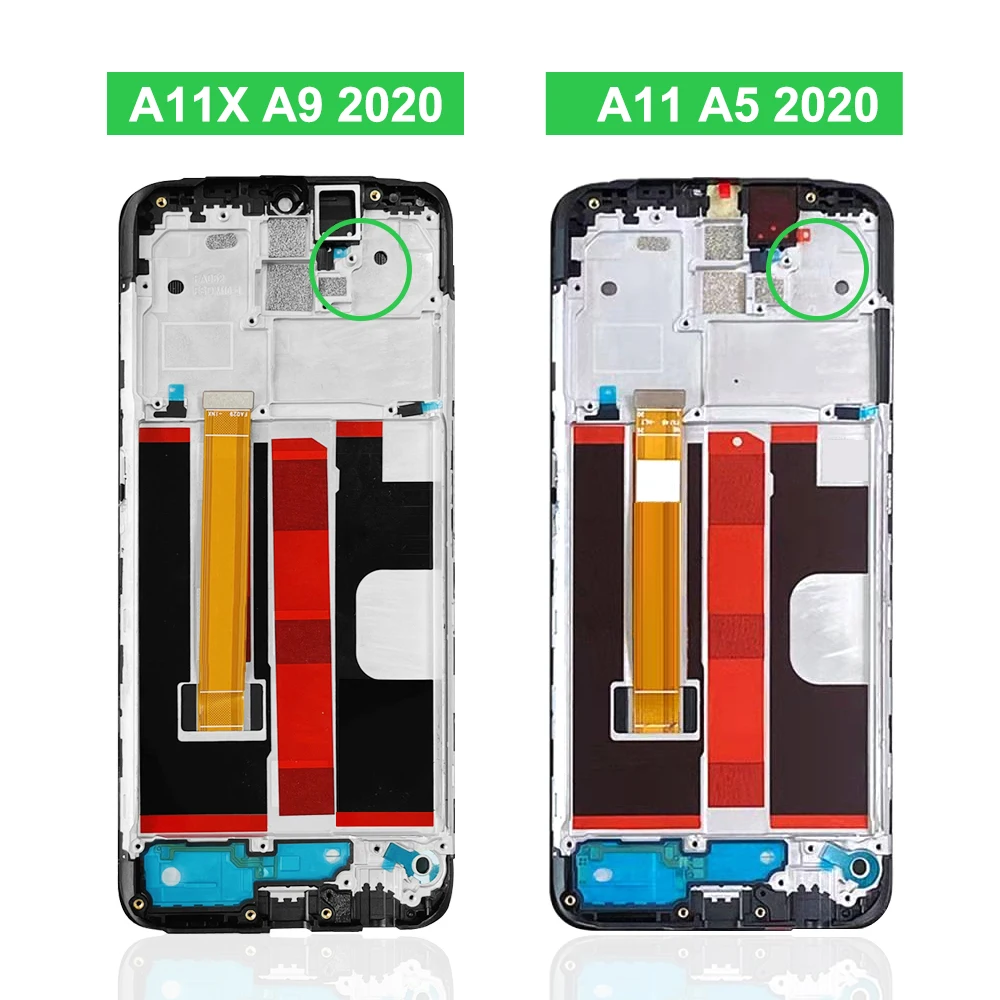 original for oppo realme c3 rmx2027 lcd display touch screen digitizer assembly for oppo a5 2020 lcd for phone 6 5 a9 2020 free global shipping