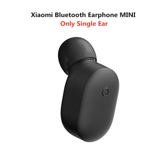 Siginal earphone Оригинальные беспроводные наушники Xiaomi Redmi Airdots True, голосовое управление, Bluetooth 5,0, шумоподавление, управление краном, зарядная коробка, вкладыши - Цвет: Siginal earphone