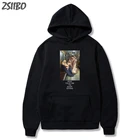 Толстовка мужская в стиле Харадзюку, худи в стиле унисекс с принтом Ты выглядишь как небеса и я себя как Ад, топ с капюшоном, уличная одежда в стиле хип-хоп