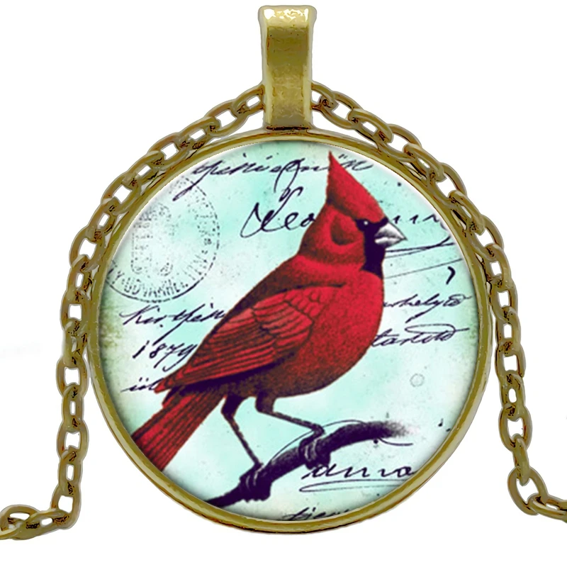 Новинка 2019 ювелирное изделие массивное ожерелье Красный Попугай креативное