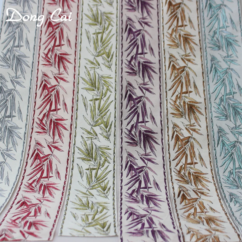 1 ярд/партия 9 см Национальная подушка диван китайский бамбук 6 цветов Лоскутная