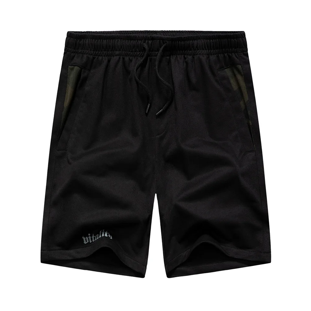 Шорты мужские с карманами модные пляжные эластичным поясом лето 2020|Мужские