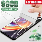 Гидрогелевая пленка HD для Realme GT Neo Flash, полное покрытие, защита экрана, не стекло на Realmi Realme GT Master Explorer Edition 2021