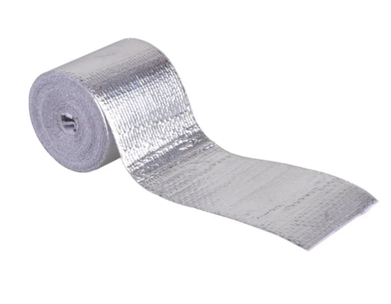 Самоклеящийся отражающий серебристый тепловой оболочка 5 см * м для