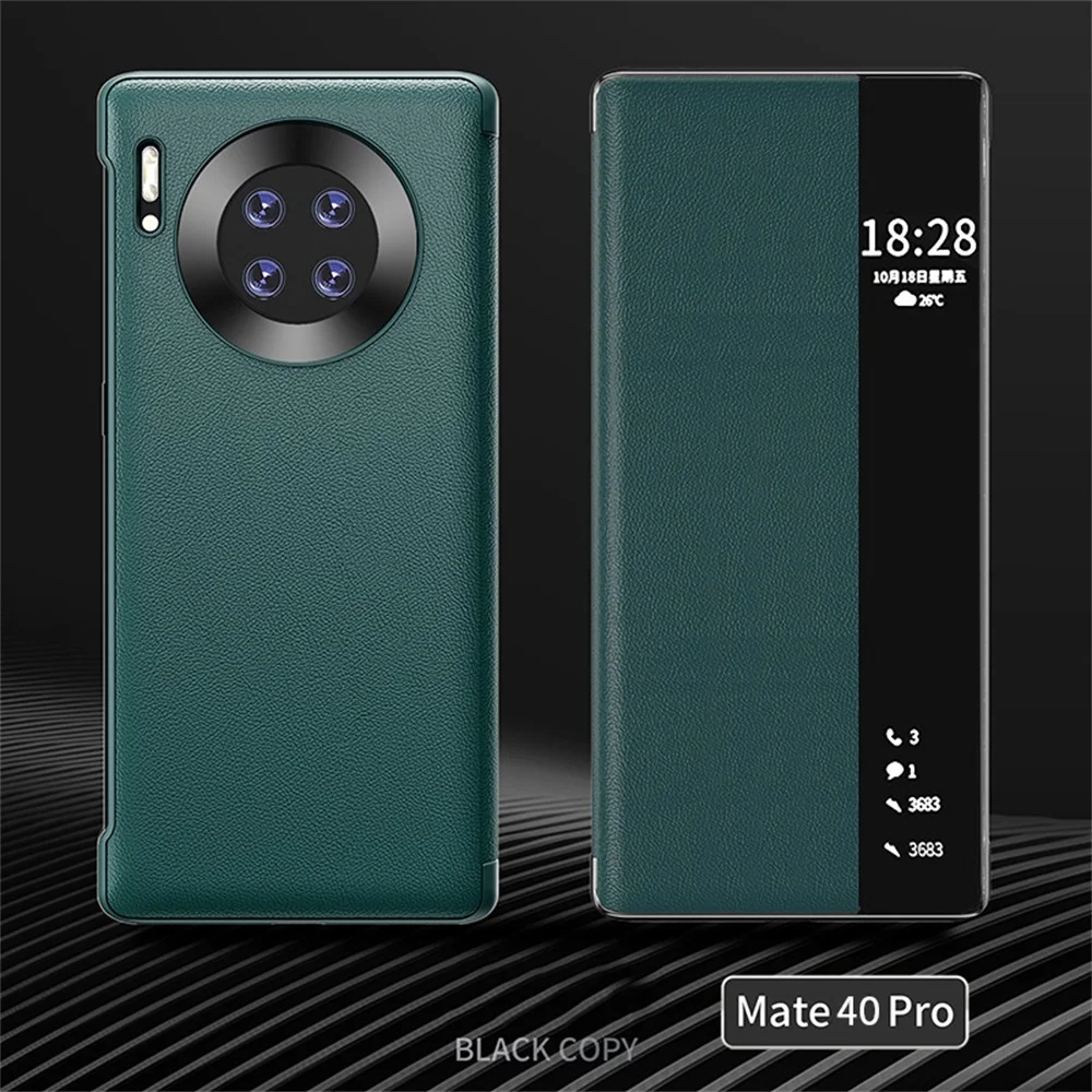 

For Huawei Mate 40 Pro Mobile Phone Case Flip-Type Leather Shock-Proof Stain-Proof and Explosion-Proof Luxury Mobile Phone Case