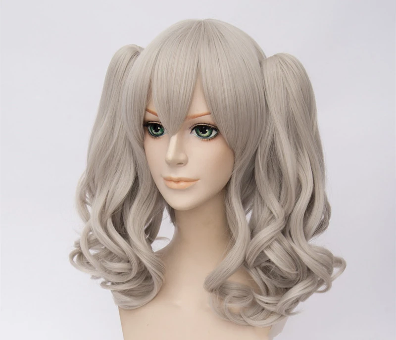 (Алиса-парик 126) Термостойкое волокно шиньон синтетический парик аниме Kantai