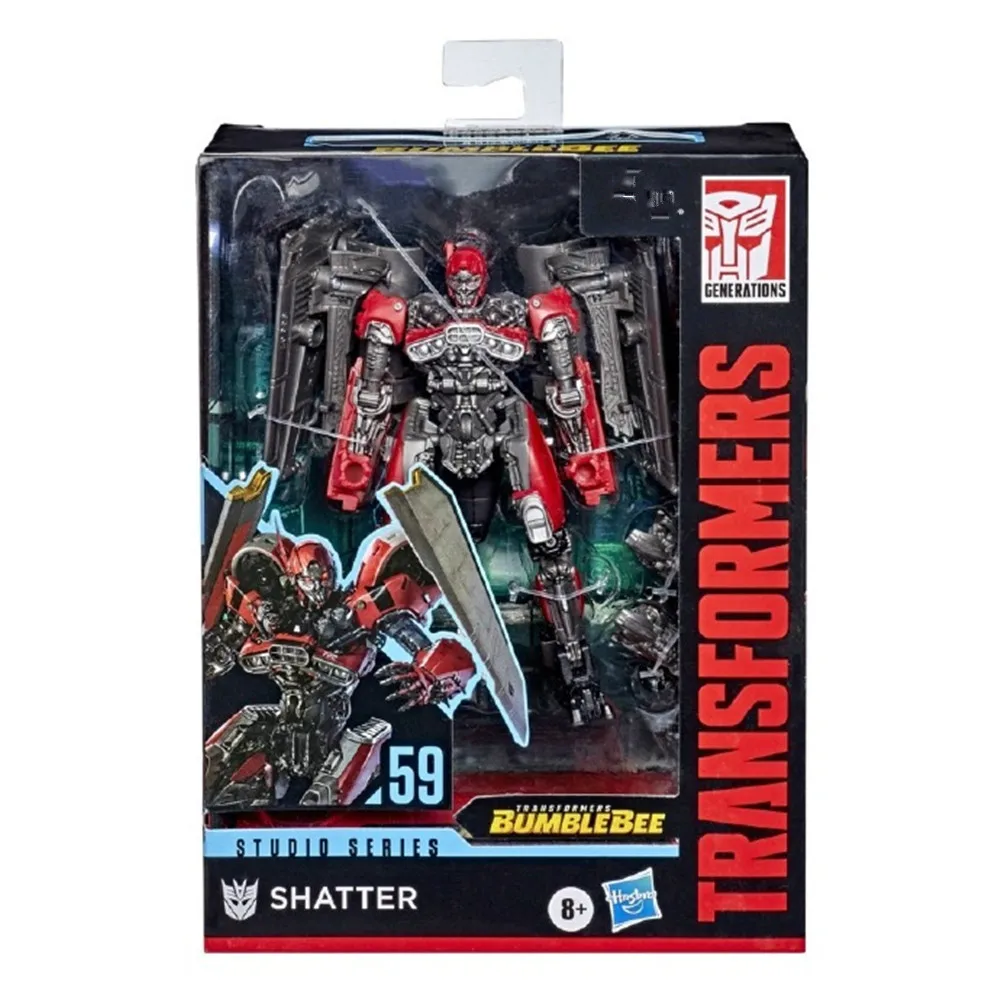 

Original Hasbro Transformers Toys Studio Series SS59 Deluxe Class Movie Shatter jet Action Figure Model Toys for children