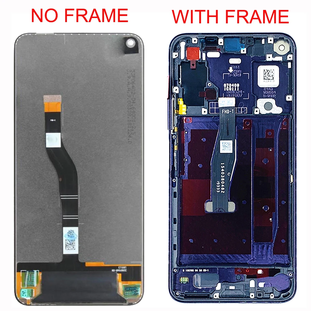 Pantalla LCD para Huawei Honor View 20/ Honor V20, montaje de digitalizador t&aacute;ctil, 10 piezas de reparaci&oacute;n t&aacute;ctil-1