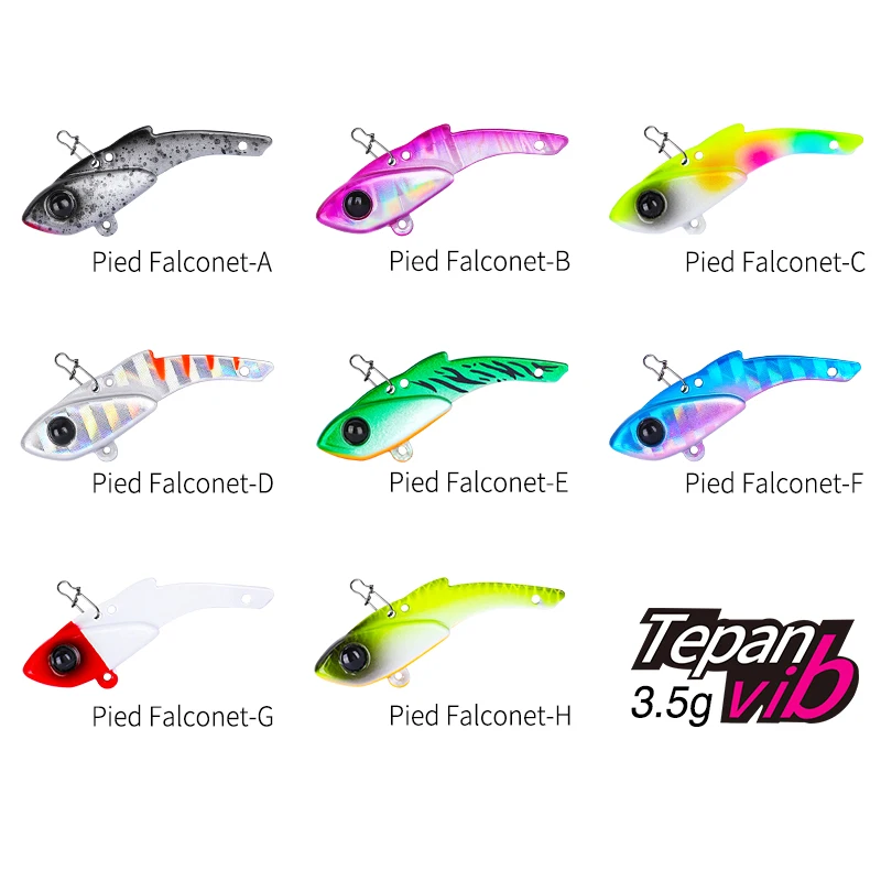 

TSURINOYA Metal VIB Set 3pcs 34.5mm 3.5g 14# Hook Sinking Fishing Lure Isca Artificial Pesca Fishing Wobbler Leurre Peche