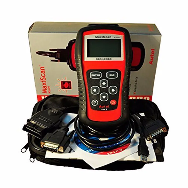 Autel MaxiScan MS509 считыватель кодов автомобиля OBDII EOBD сканер автомобильный