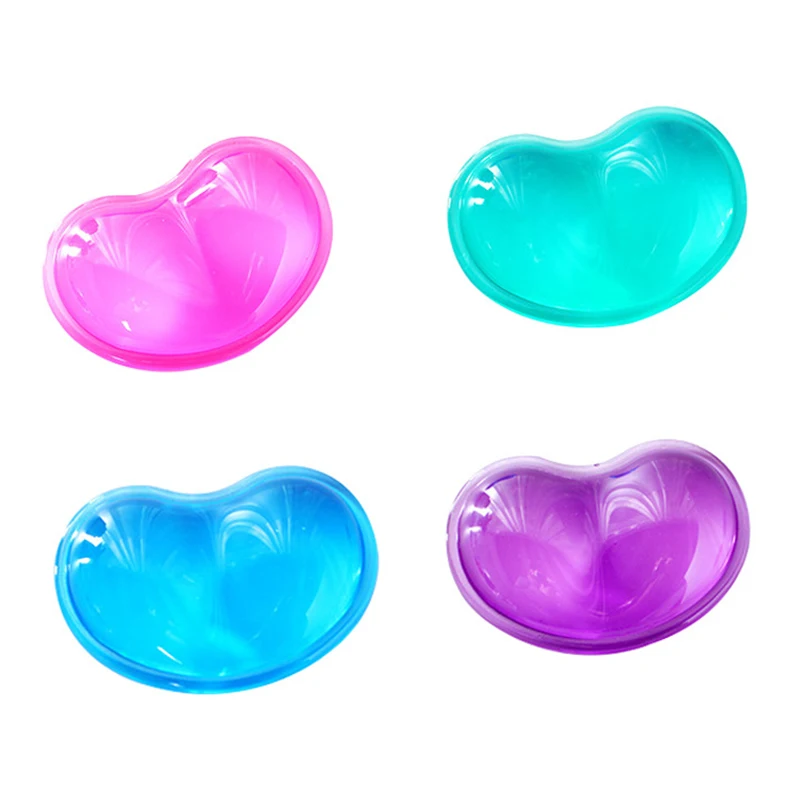 Подставка для мыши и запястья в форме сердца силиконовая подушка рук мягкая