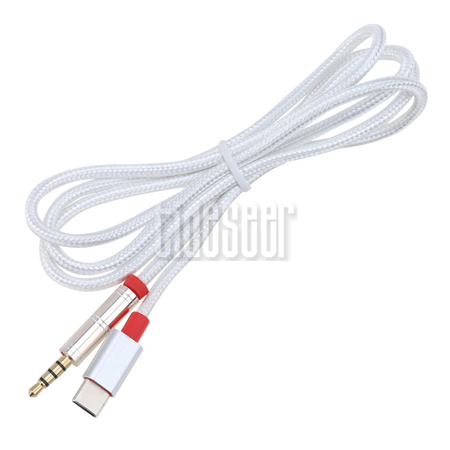 Kaufen Typ C Zu 3,5mm Kopfhörer Jack 3,5 AUX USB-C Kabel Für Huawei Oneplus Xiaomi Samsung Audio Typ-C Adapter 500pcs