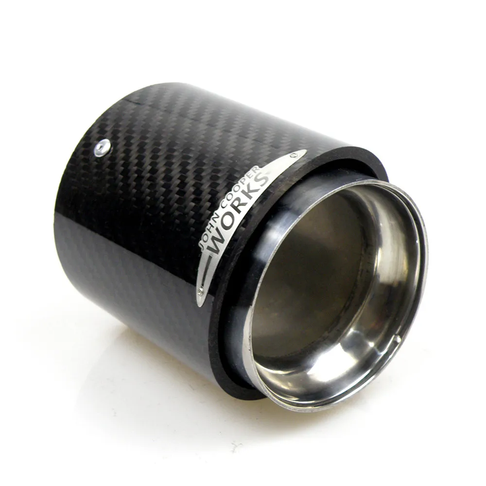 Глушитель выхлопной трубы из углеродного волокна мини-выхлопная труба