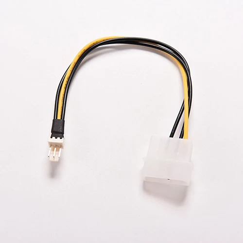 5 Pcs 4-Pin Molex/IDE to 3-Pin CPU Case Fan Power Connector Cable Adapter 20cm | Компьютеры и офис