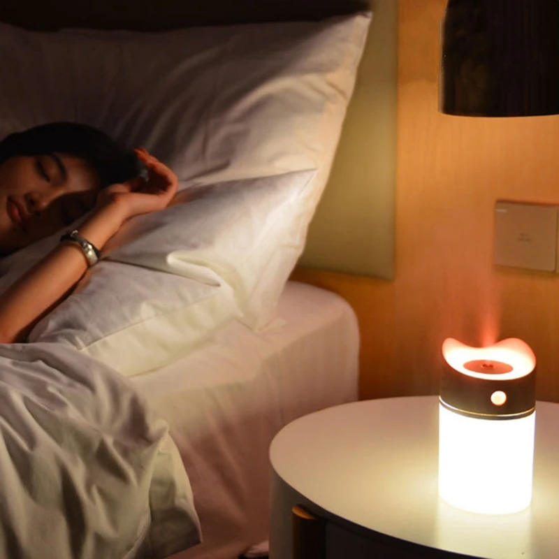 

EAS-380Ml Induction Lamp 7 Color LED Humidifier for Office Desks, Bedroom