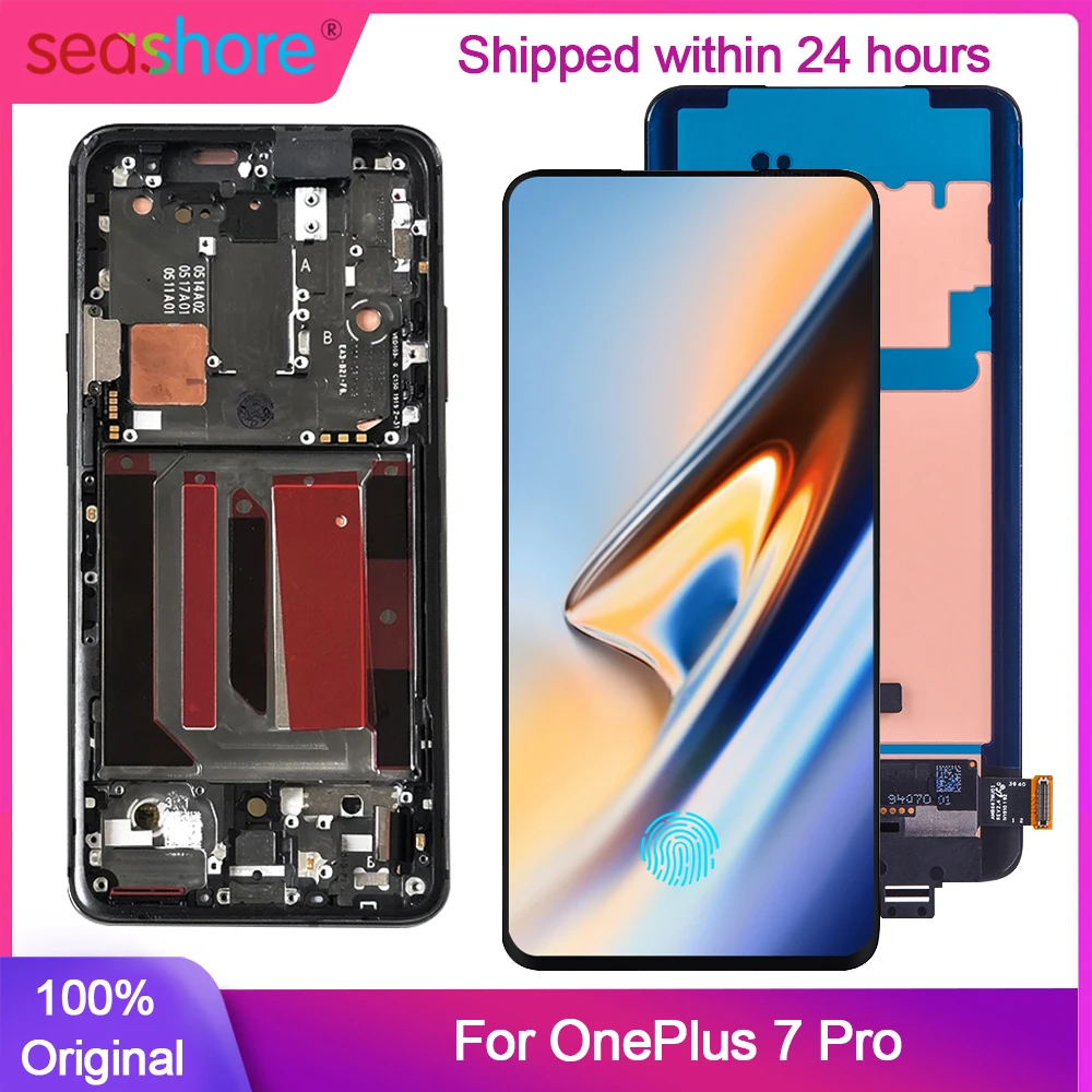 

Original Display For OnePlus 7 Pro Display Touch Screen For OnePlus 7Pro LCD Display Digitizer Replacement Parts GM1911 GM1913