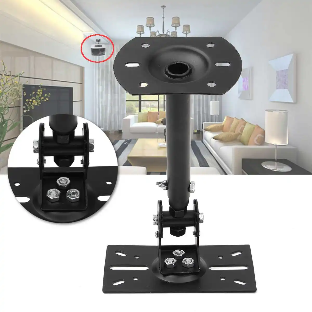 

Universal Metal Ceiling Arm Wall Mount Stand Bracket for Security CCTV IP Camera bracket Stable Stand Holder