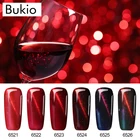Bukio 5D цветной блеск кошачий глаз УФ гель лак Хамелеон дизайн ногтей длительный Замачивание от УФ-лака Магнитный Гелевый лак для ногтей