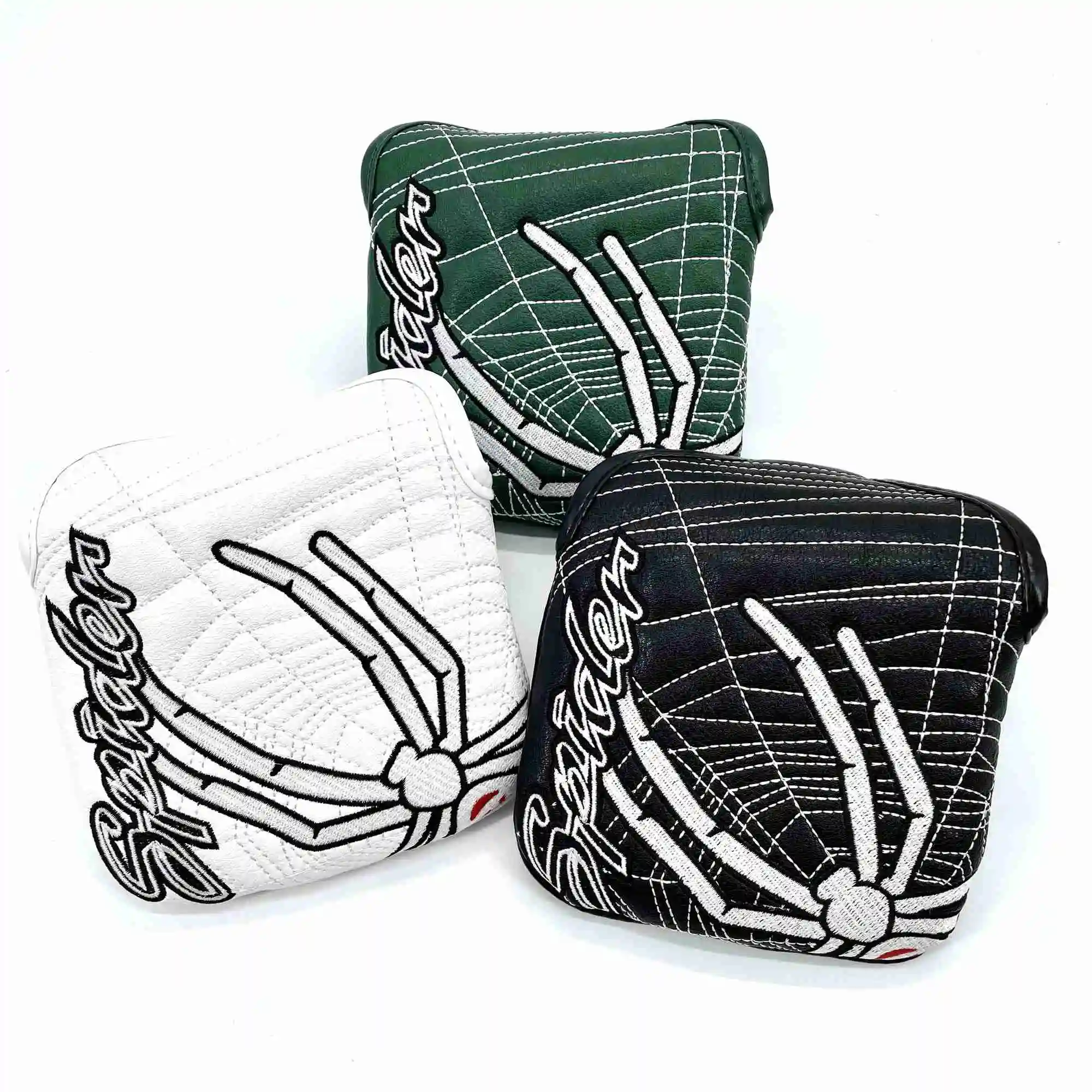 

Golf Mallet Putter Spider Headcover with Hoop&loop Closure for Taylormade Myspider x ,spider x ,spider s Putter,(magnetic Closu)
