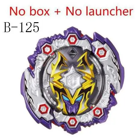 B125 No launcher Bayblade 28 Stlyes волчок Beyblade Burst с металлическим пластиком Fusion 4D Подарочные игрушки для детей B129 B130 B128 B127 B122 - Цвет: B125 No launcher