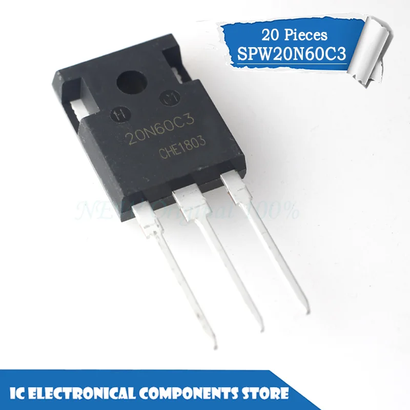 

New original 20pcs/lot SPW20N60C3 TO-247