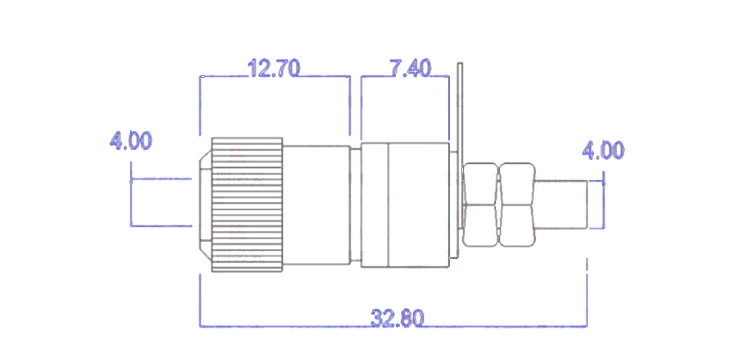 4 мм JS-919 разъемы для банановых клемм черный красный пластиковый штекер корпус