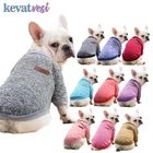 Теплая одежда для собак, модная куртка для собак, пальто, зимняя Толстовка для домашних животных, свитер для щенка, одежда для французского бульдога для маленьких собак, одежда для собак