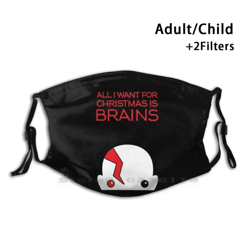 

Многоразовая маска с принтом зомби Рождество-рассвет мертвых Pm2.5 фильтр маска для лица дети рассвет мертвых "Ночь живых мертвецов" мертвых